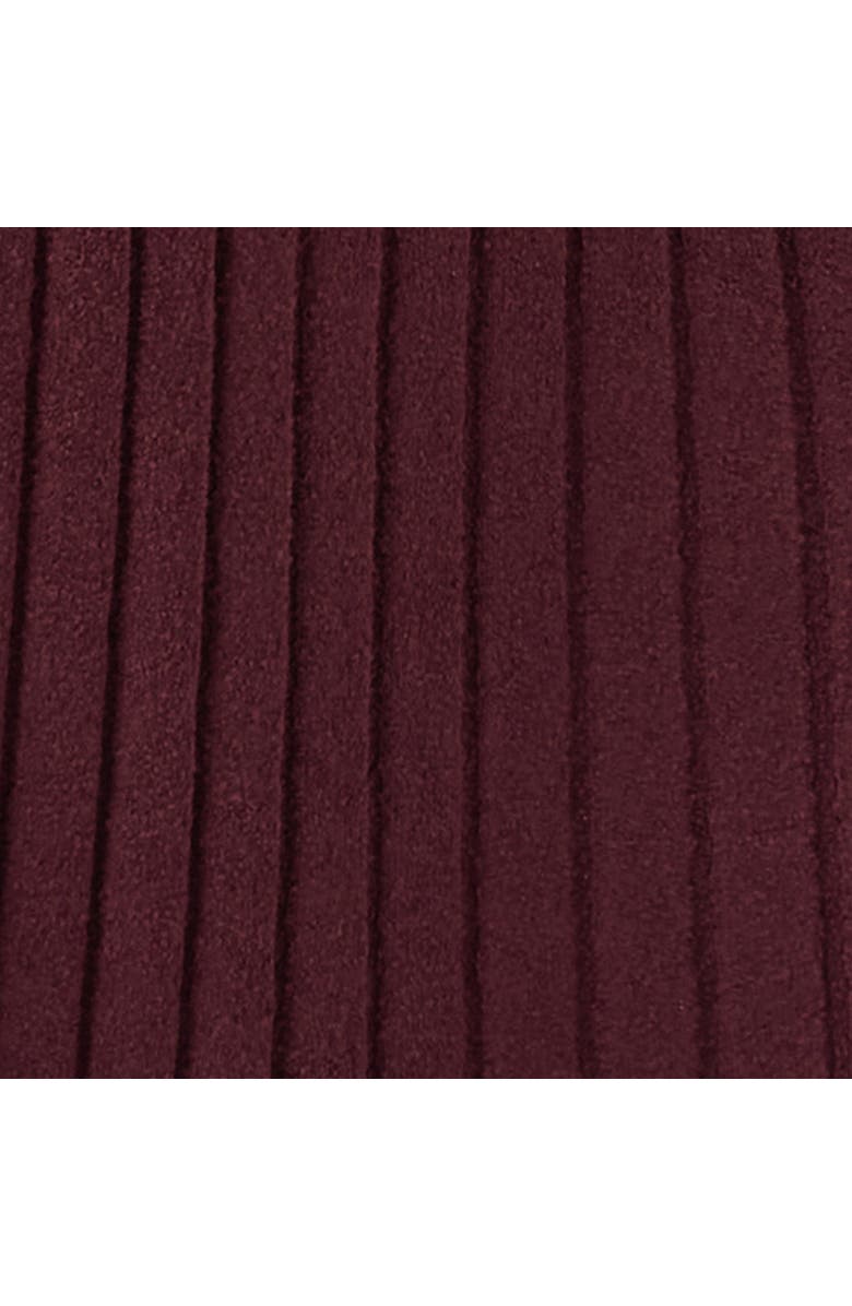 Ripe Maternity Charli Rib Knit Skirt, Alternate, color, Maroon