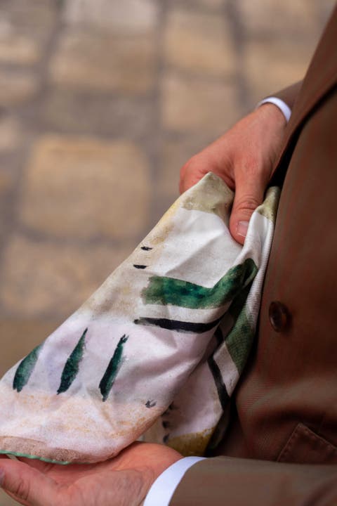 Pagani - Silk Pocket Square for Men