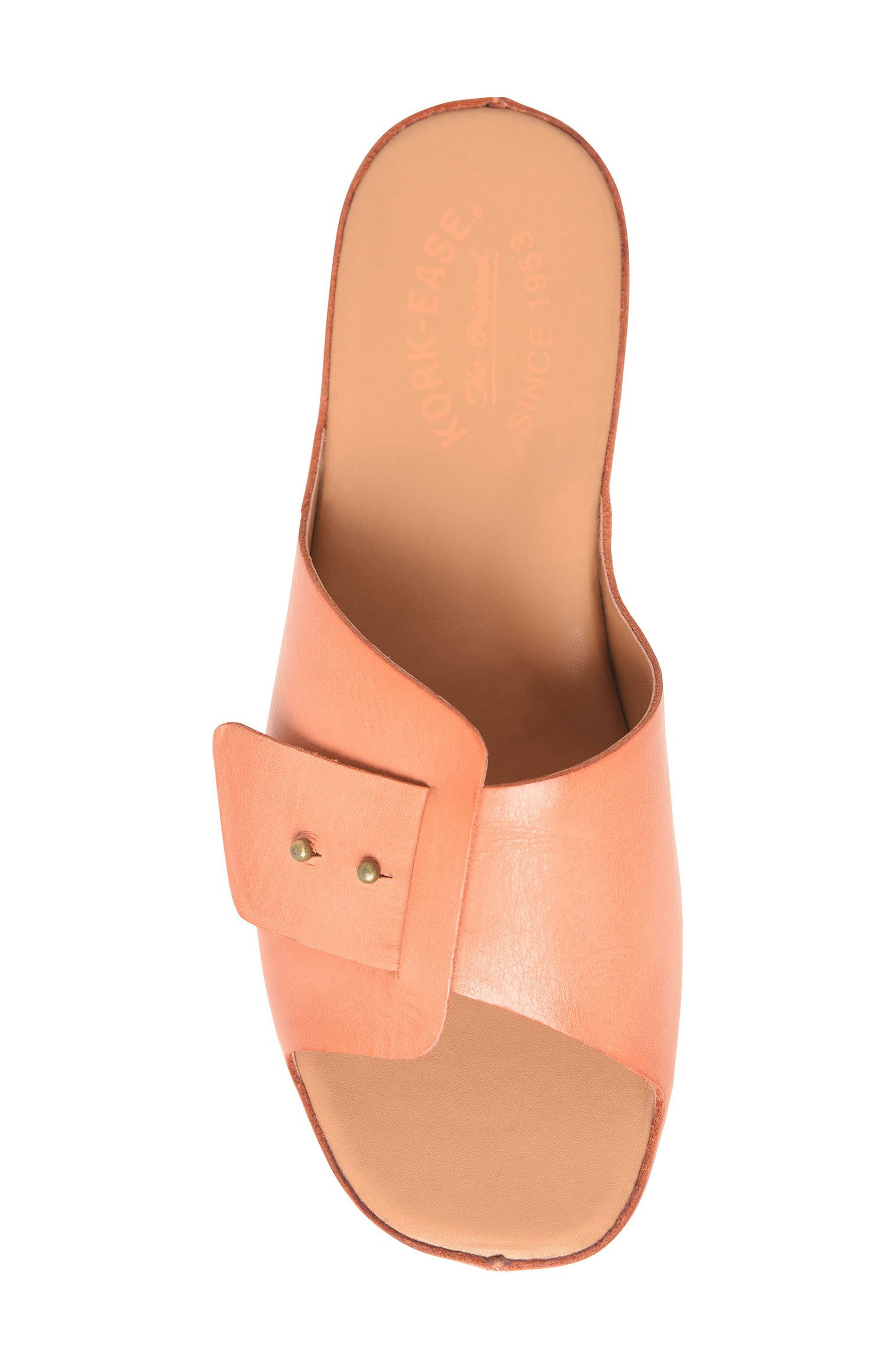 Kork-Ease<sup>®</sup> Mesa Platform Slide Sandal, Alternate, color, Orange Leather