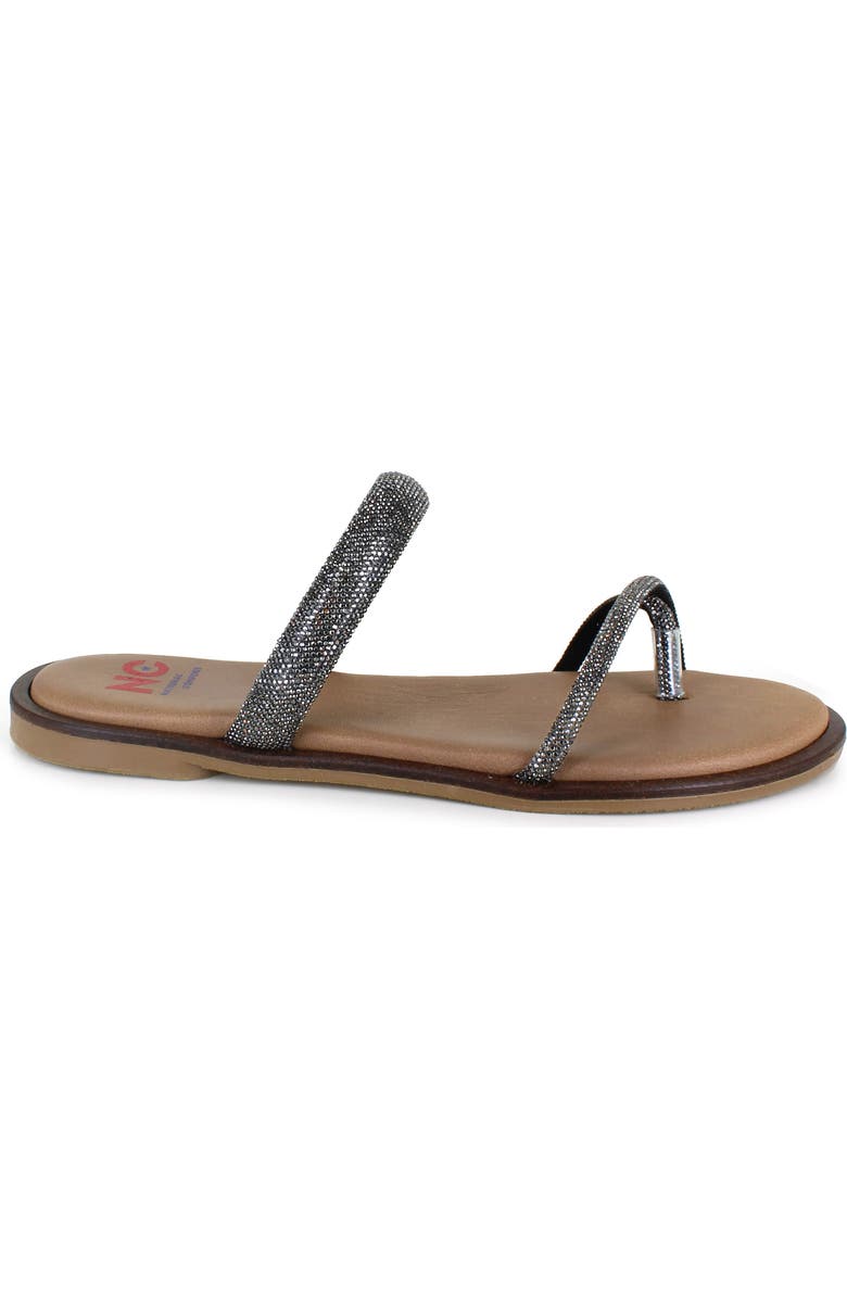 National Comfort Alicante Crystal Slide Sandal, Alternate, color, Lead