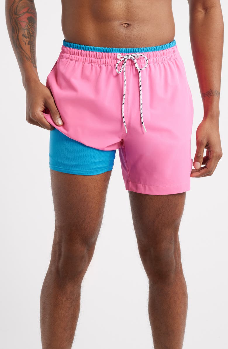 Chubbies The Avalons 5-Inch Performance Swim Trunks, Alternate, color,