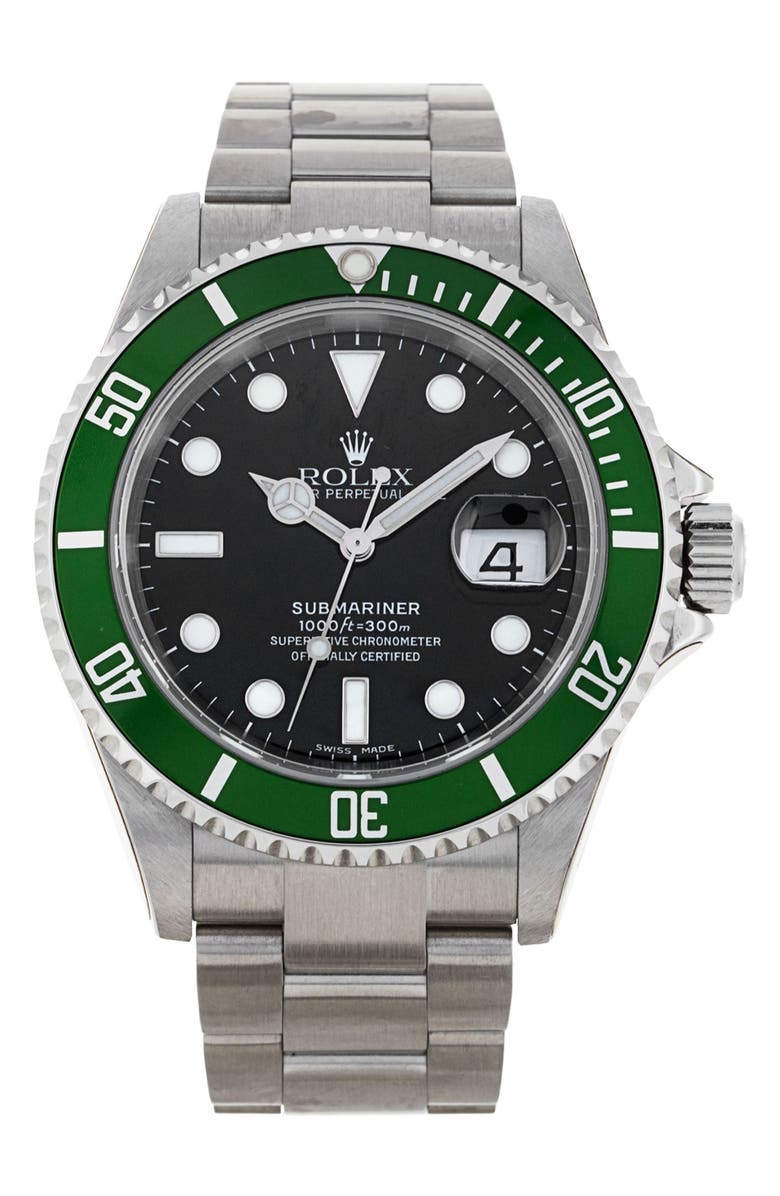 Watchfinder & Co. Rolex Preowned Submariner Bracelet Watch, 40mm, Main, color, 