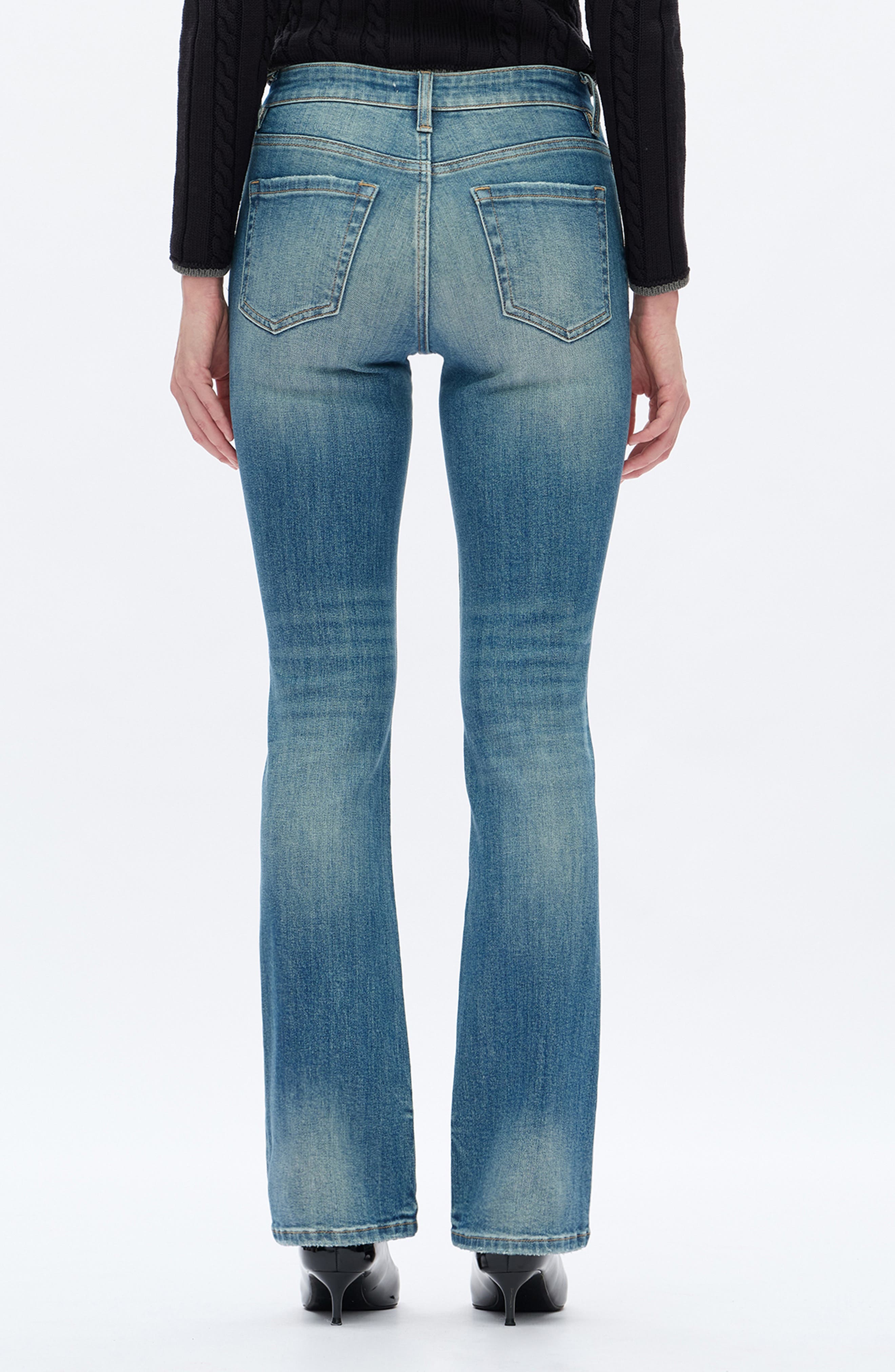 Mid Rise Bootcut Jeans - image 2