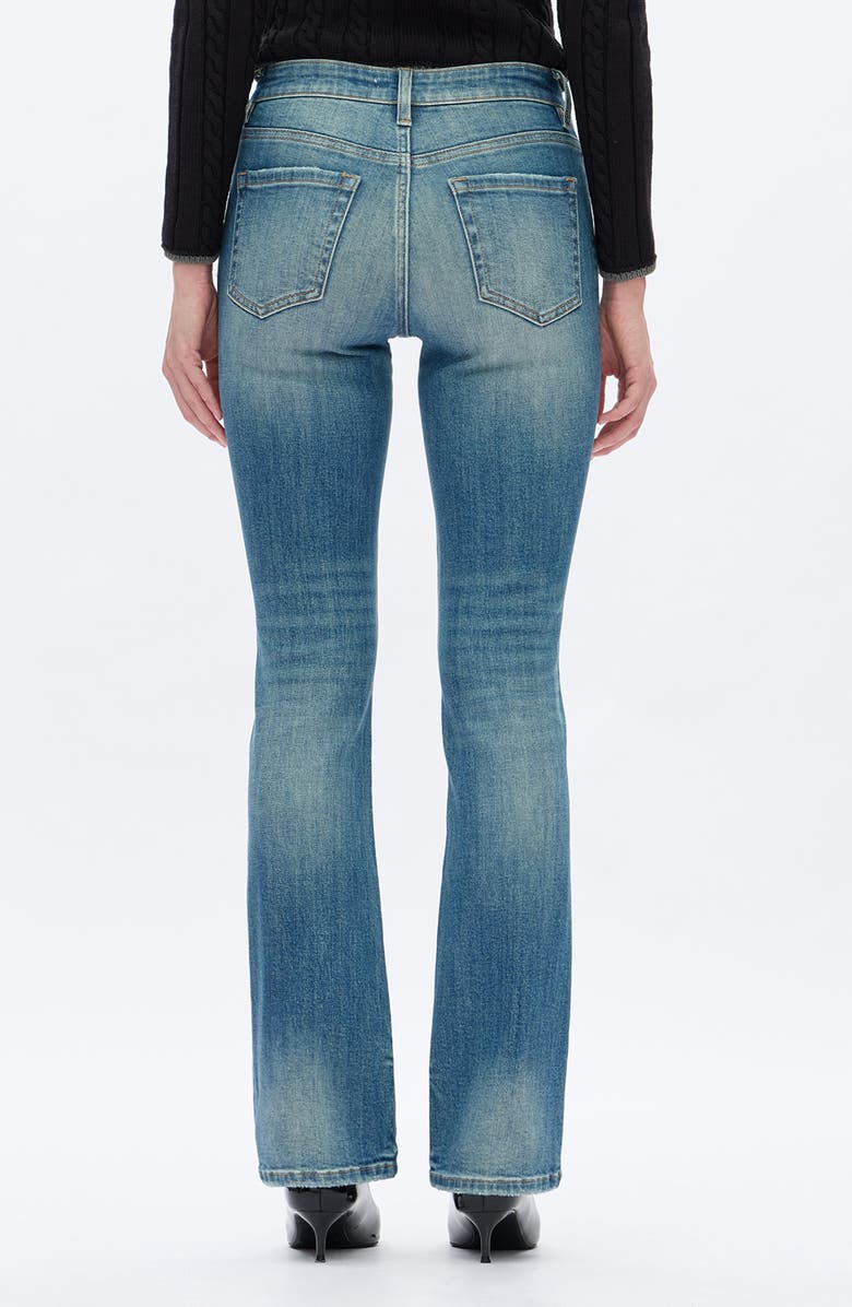 Bayeas Mid Rise Bootcut Jeans, Alternate, color, Retro Medium Blue
