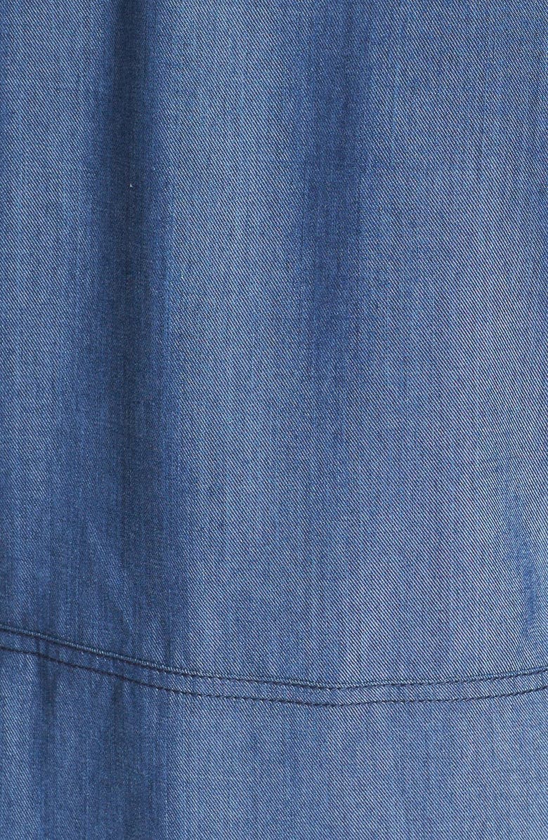 Vince Chambray Shift Dress, Alternate, color,