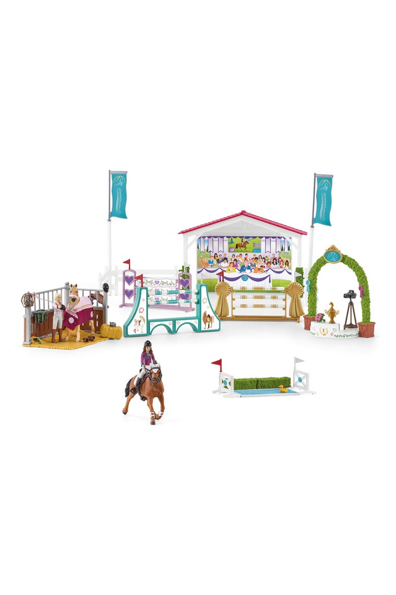 Friendship Horse Tournament 36-Piece Playset, Main, color, MULTI