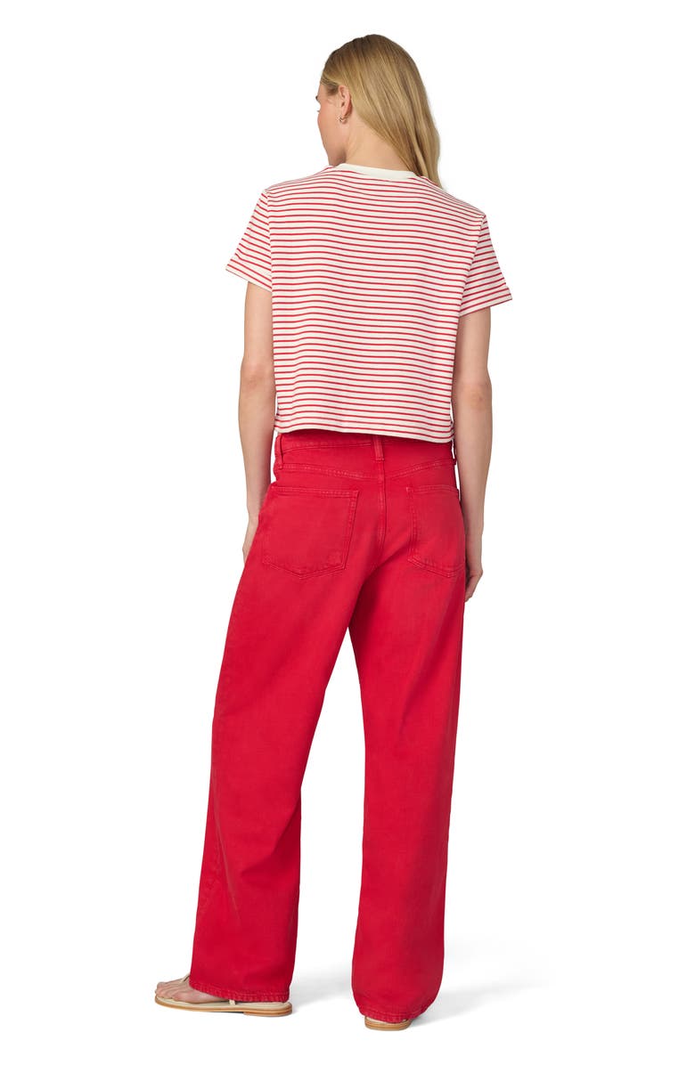 Joe's Jeans The Ryan Drawstring Low Slung Baggy Jeans, Alternate, color, Cherry Red