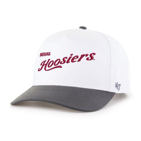 Men's '47  White Indiana Hoosiers Two-Tone Hitch Adjustable Hat