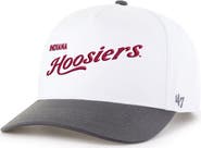'47 Men's '47  White Indiana Hoosiers Two-Tone Hitch Adjustable Hat