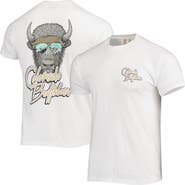IMAGE ONE Men's White Colorado Buffaloes Mascot Bandana T-Shirt