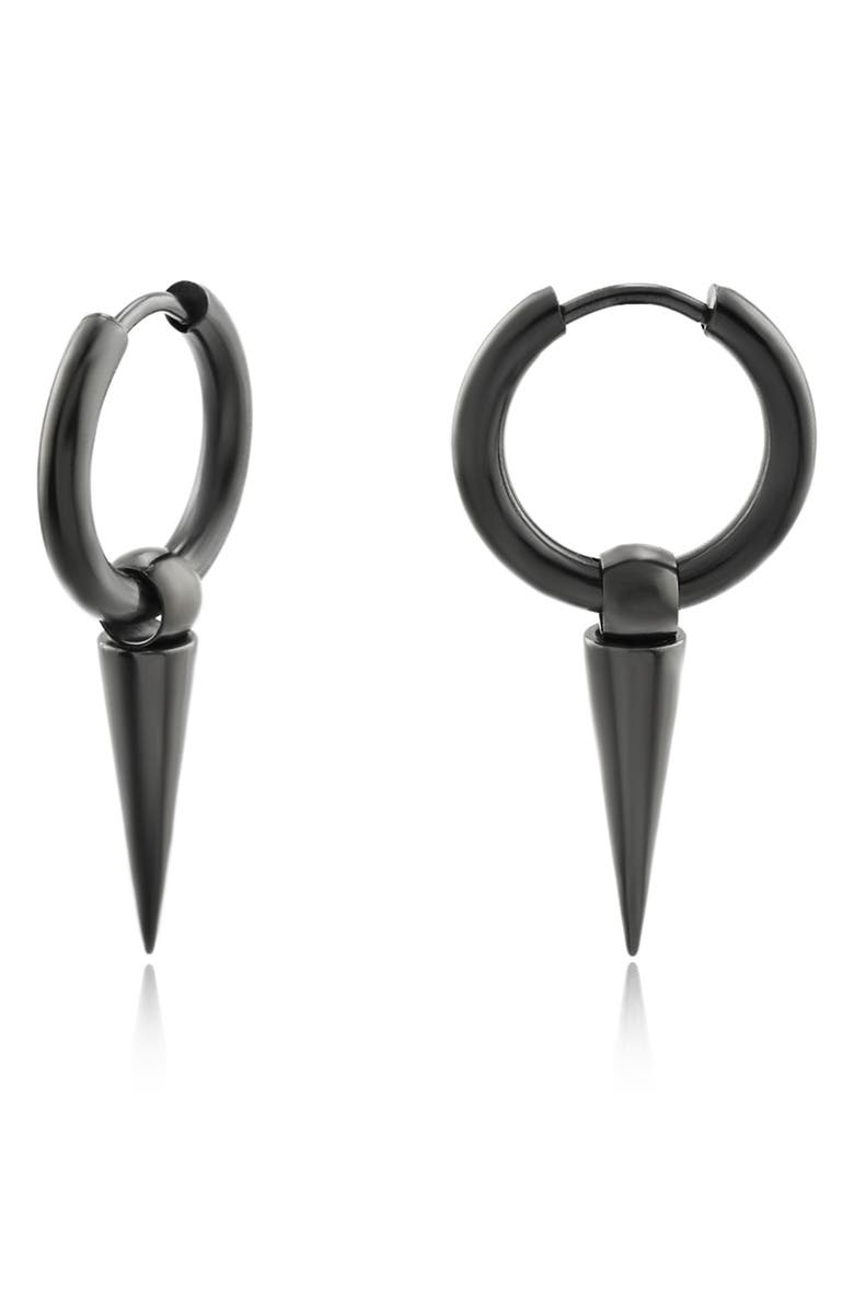 REBL Spike Drop Earrings, Main, color,