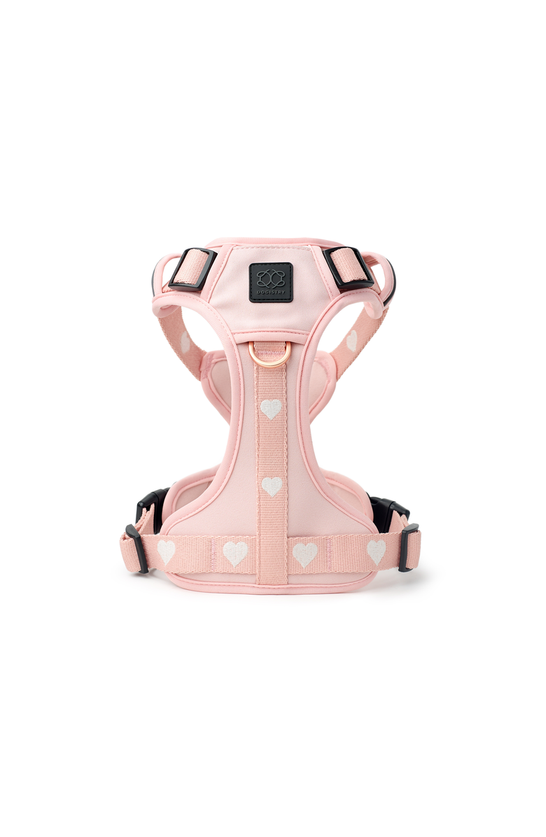Dogistry The NoMad Adjustable Luxe Harness, Main, color, Sweetheart