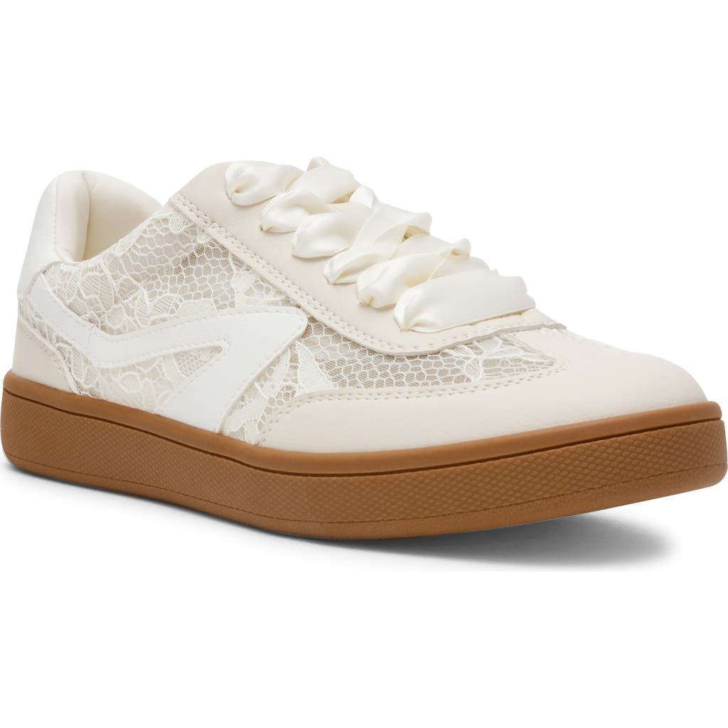 Dolce Vita Dv By Voyage Sneaker In Ivory Lace