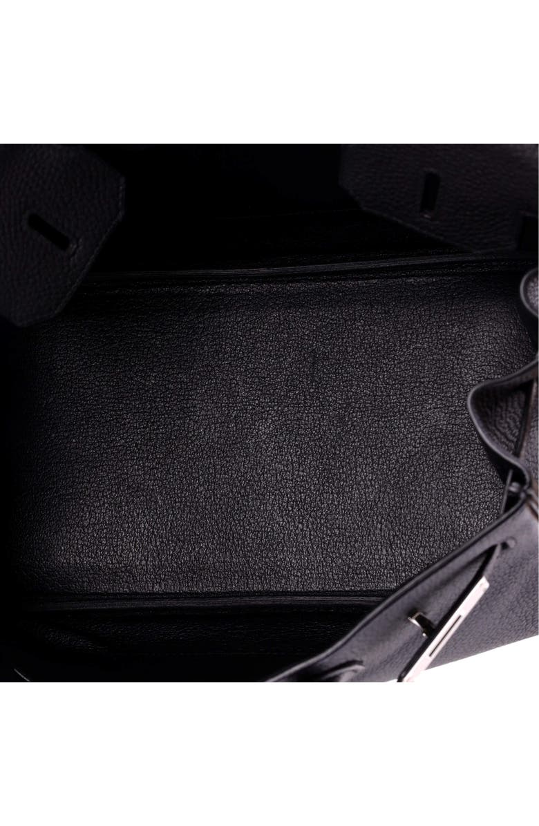 Pre-Owned Hermes Birkin Handbag Black Togo with Palladium Hardware 30, Alternate, color, Noir