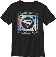 Supergirl Boy's Supergirl Kryptonian Logo Graphic T-Shirt