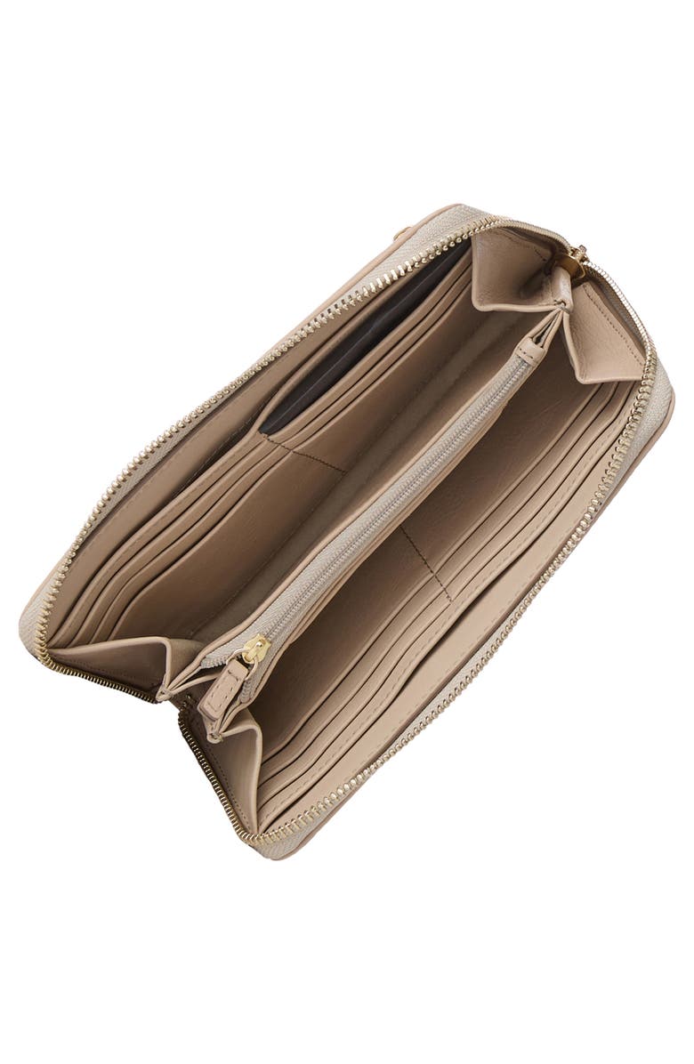 Brahmin Suri Leather Zip Wallet, Alternate, color, 