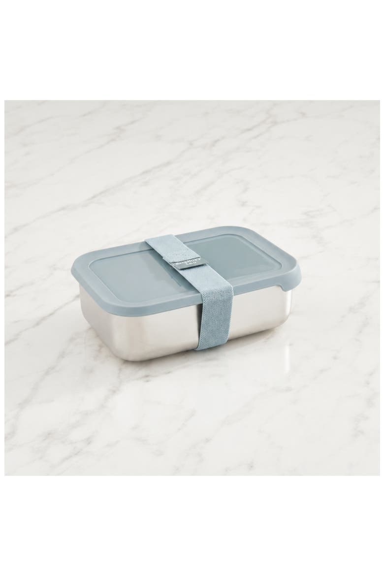 Leo Stainless Steel Lunch Box, Alternate, color, SLATE