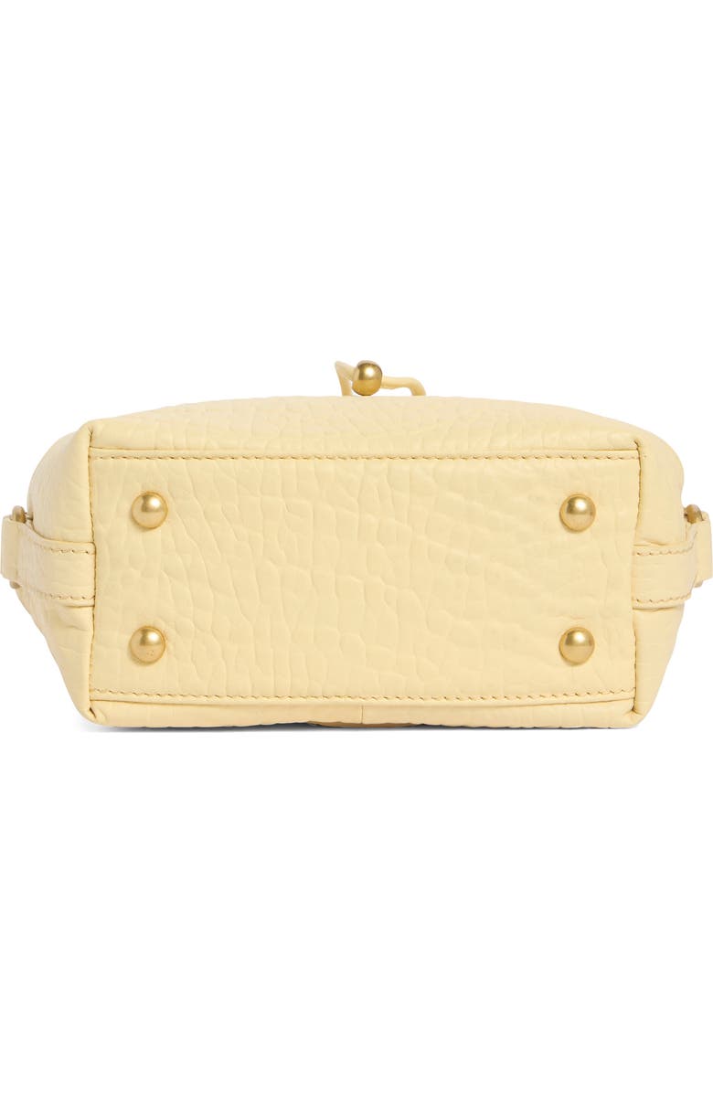 Vince Camuto Pippa Leather Bucket Bag, Alternate, color, Butter