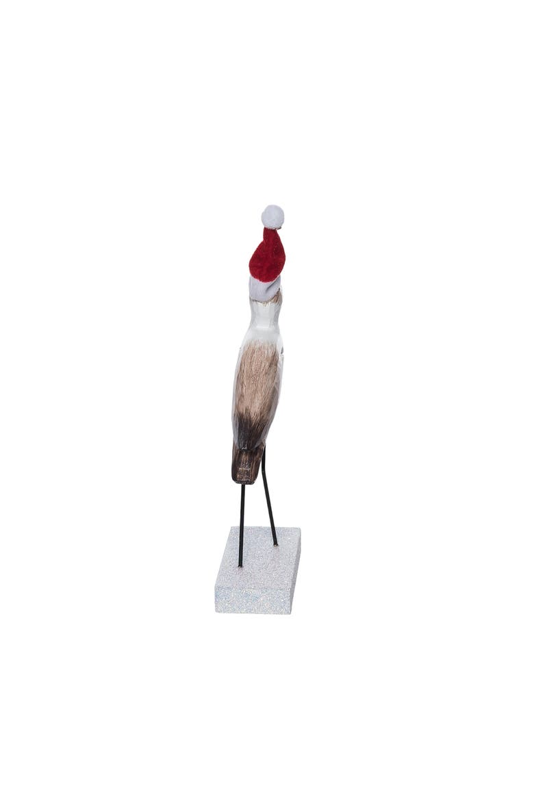Christmas Godwit Figurine, Alternate, color, White