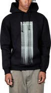 PLEASURES Blurred Logo Graphic Hoodie