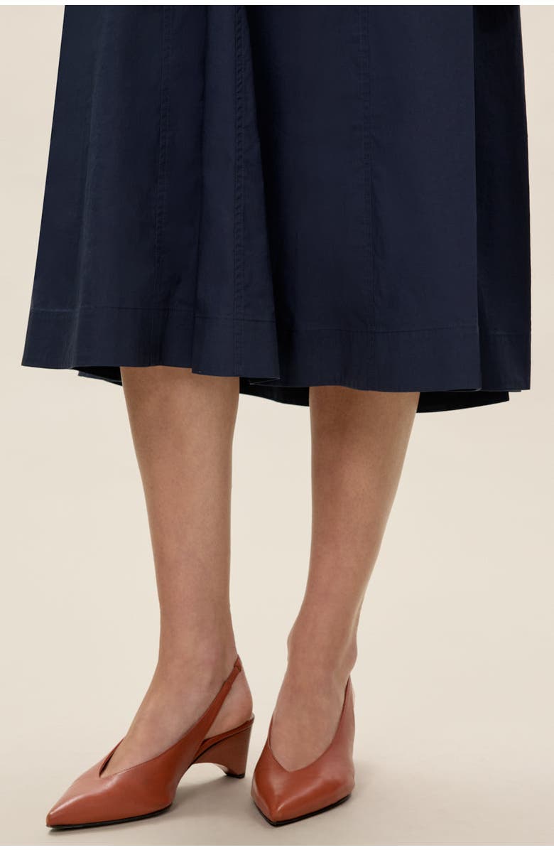 Rebecca Taylor Aisley Poplin Dress, Alternate, color, Navy