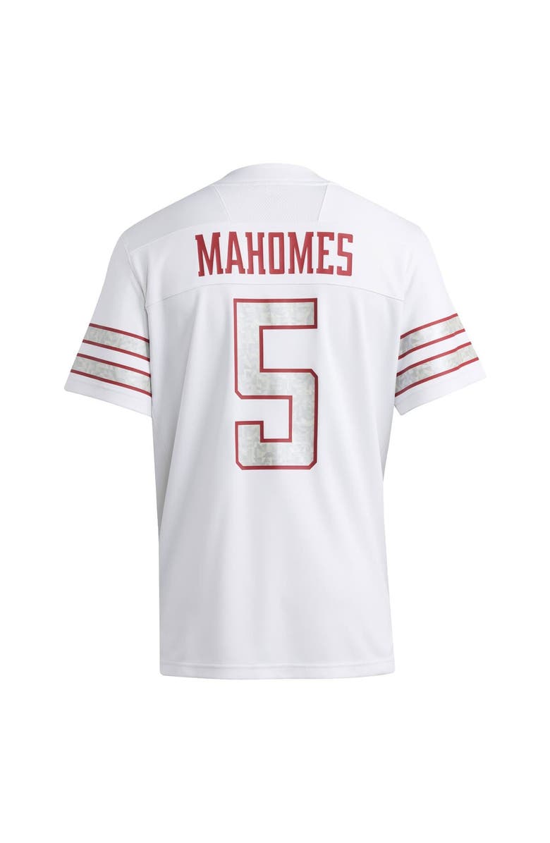 adidas Men's adidas x Mahomes White Texas Tech Red Raiders Premier Strategy Jersey, Alternate, color, 