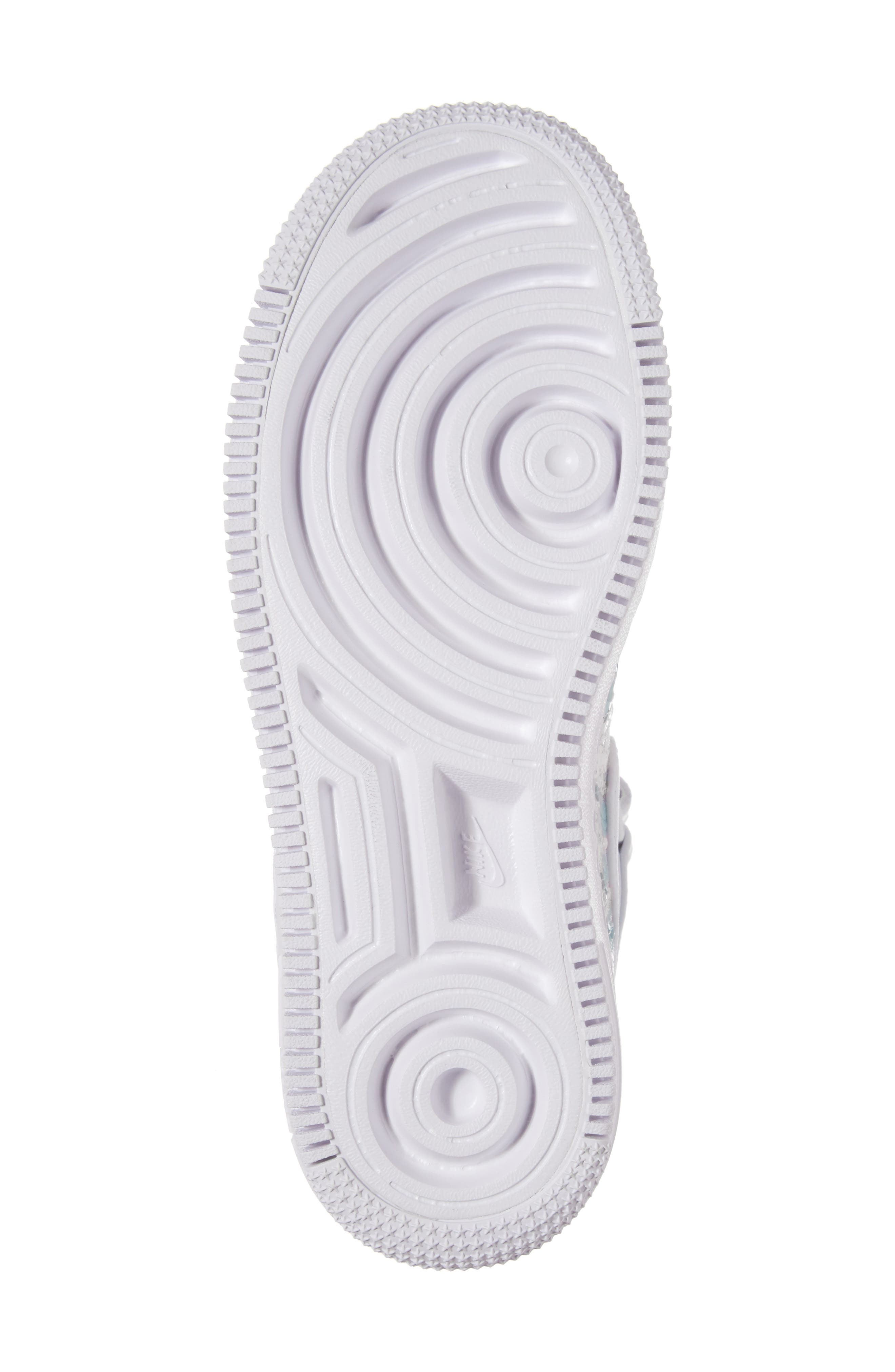 Nike Air Force 1 Upstep Hi LX Sequined High Top Sneaker, Alternate, color, 