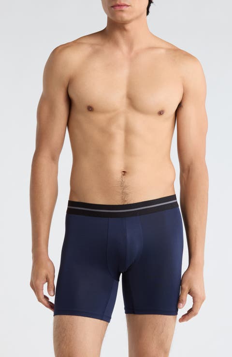 4-Pack Microfiber Boxer Briefs