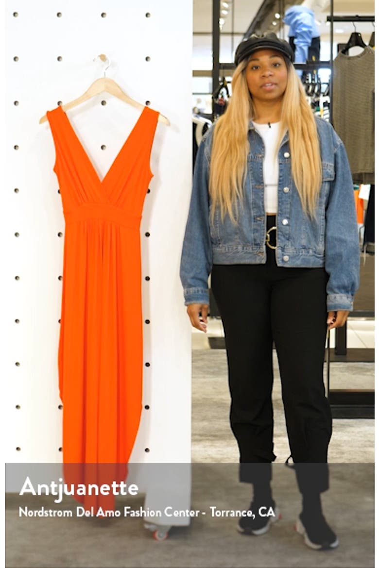 V-Neck Jersey Dress video