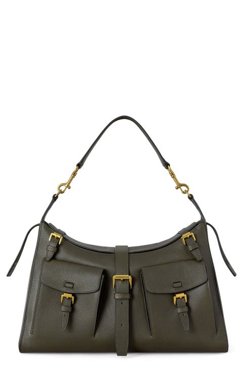 Roxanne Leather Shoulder Bag
