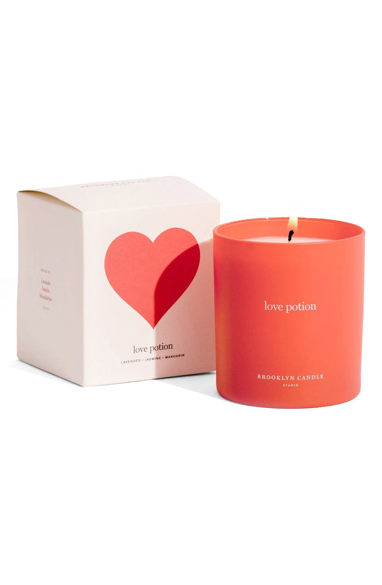 BROOKLYN CANDLE STUDIO Love Potion Limited Edition Candle, Main, color, Red