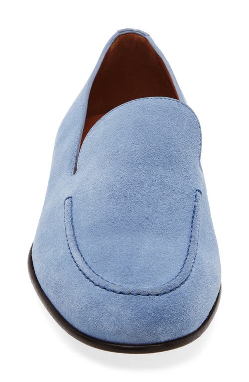 Dolce & Gabbana Suede Slip-on Loafers In Blue
