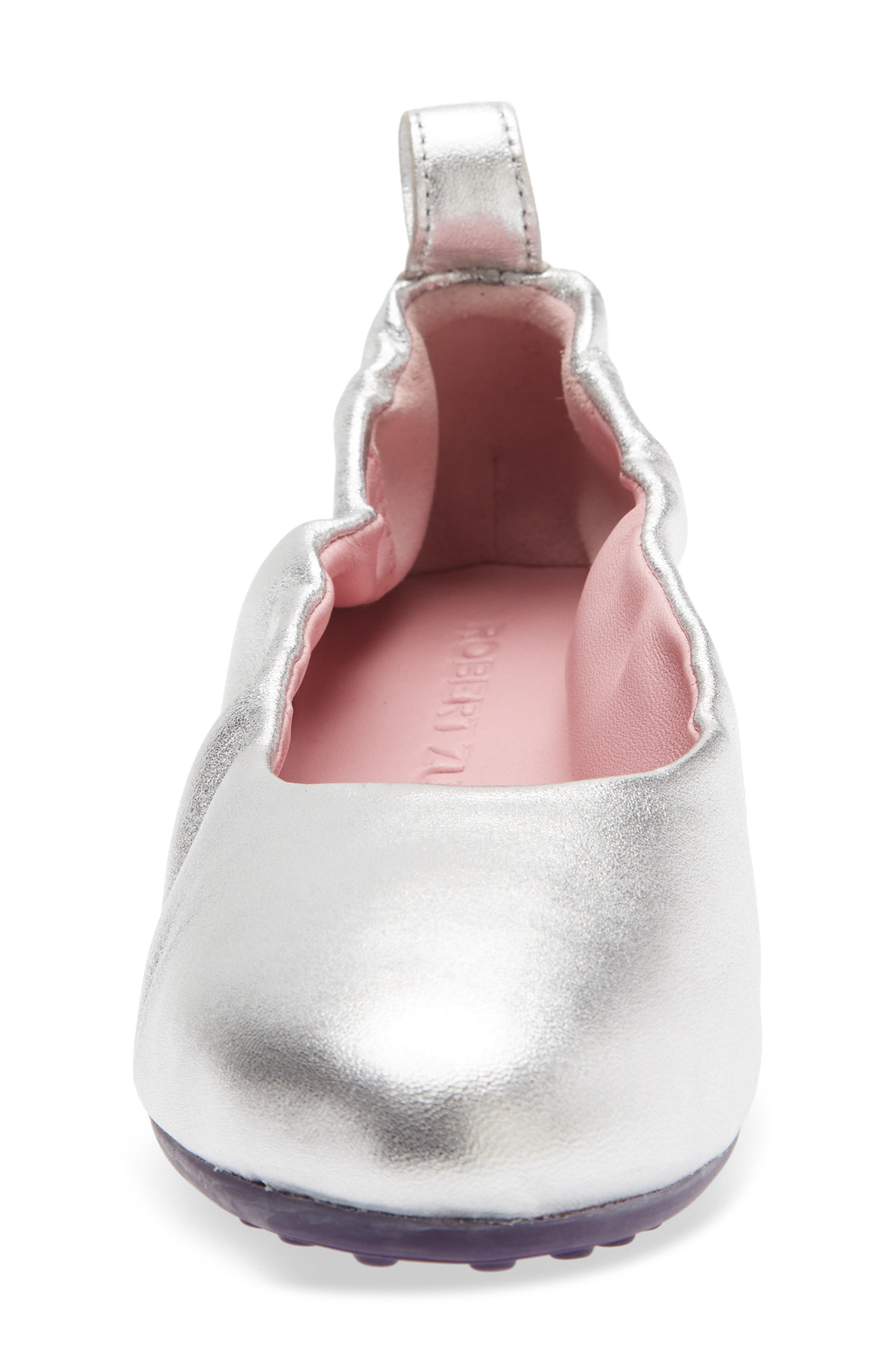 Mona Flat - Narrow Width Available, Alternate, color, SILVER