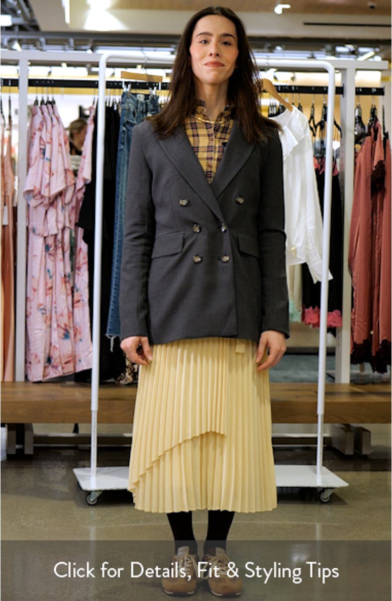 The Phoebe Double Breasted Blazer, sales video thumbnail