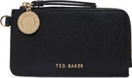 Ted Baker London Lulu Leather Zip Card Case