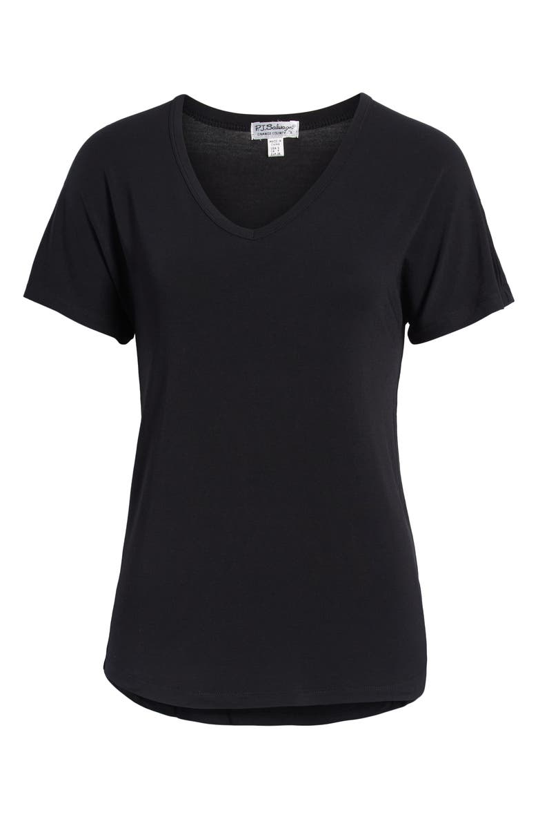 PJ Salvage Short Sleeve Tee, Alternate, color, Black