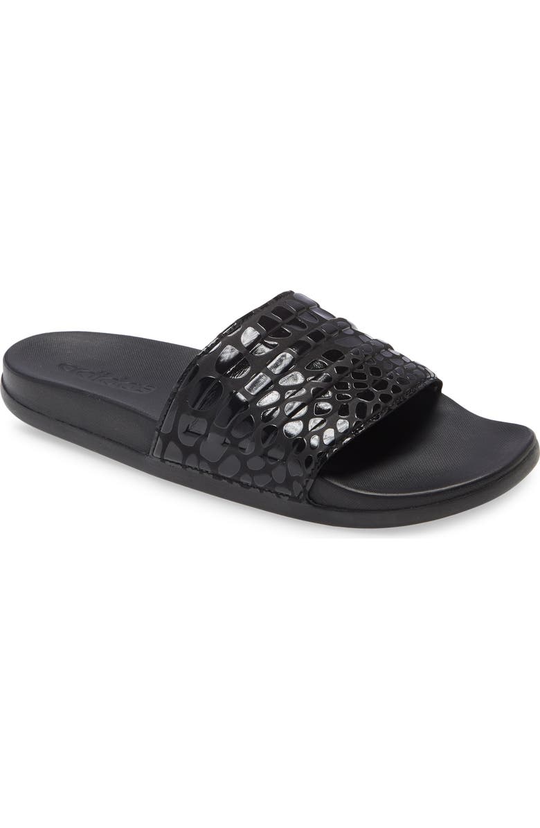 adidas Adilette Comfort Slide Sandal, Main, color,