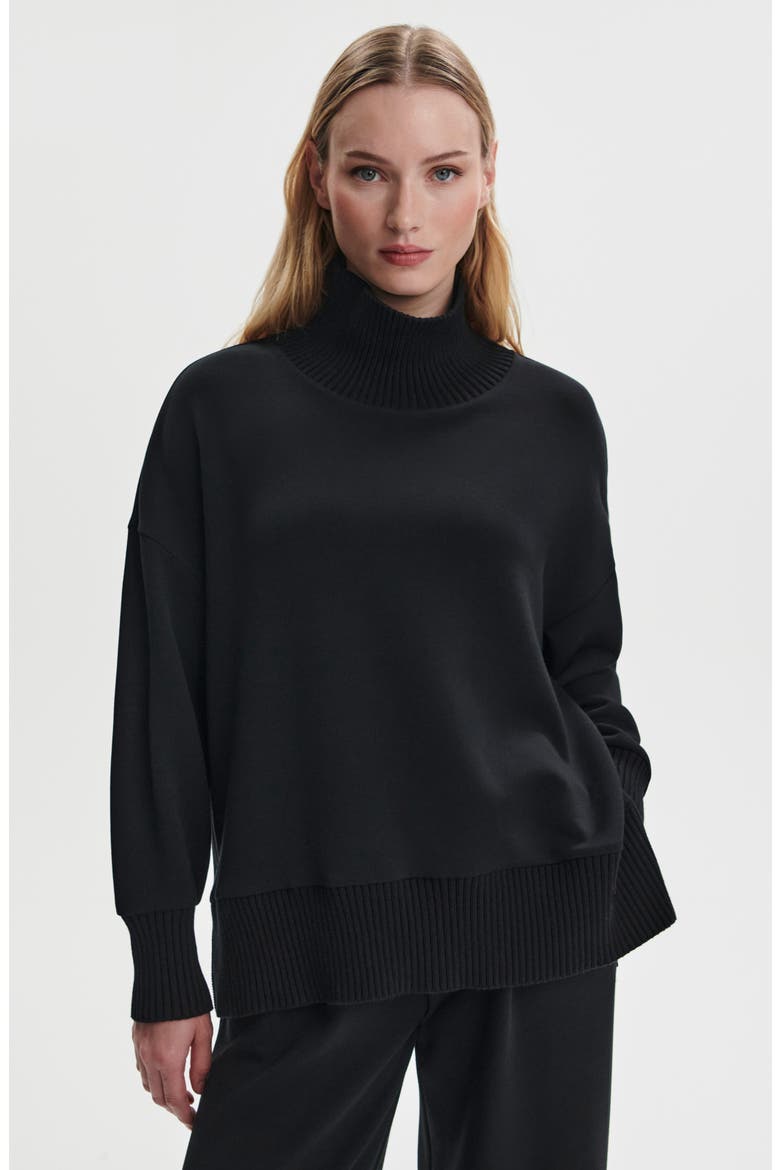 Heve パプリカニット　ブラック Barker Turtleneck Sweatshirt (Women) | Nordstrom