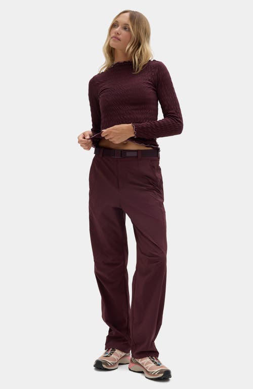 Halfdays Bastille Trail Pants In Red