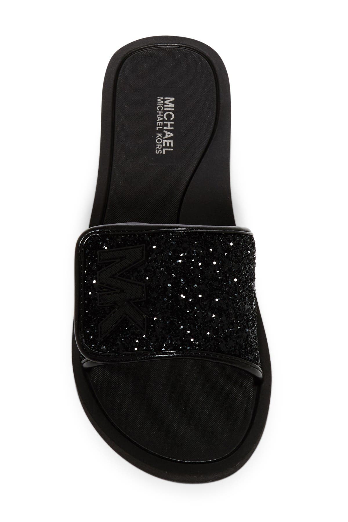 MICHAEL Michael Kors MK Logo Slide, Alternate, color, 