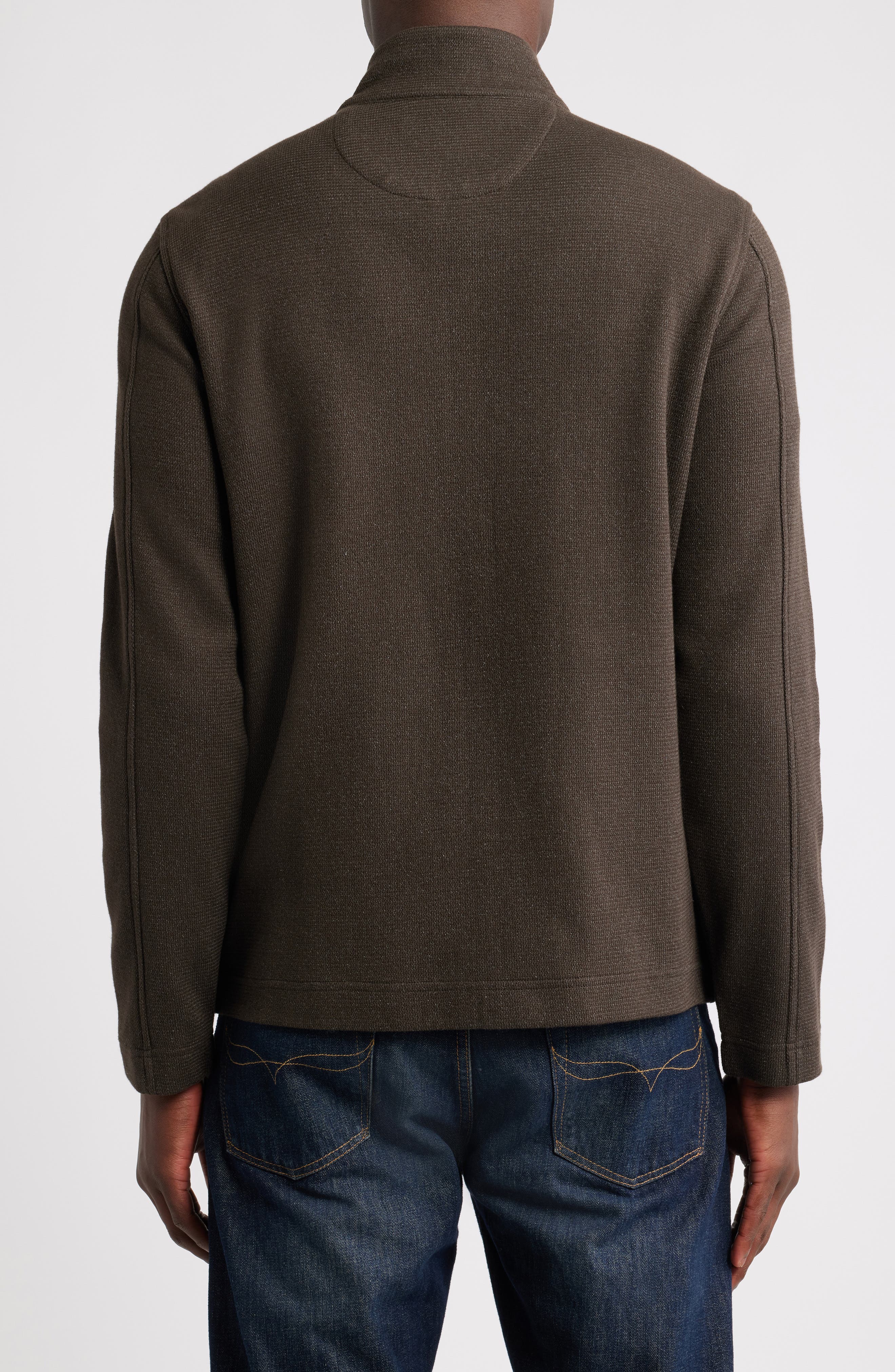 Sueded Mixed Media Jacket - image 2