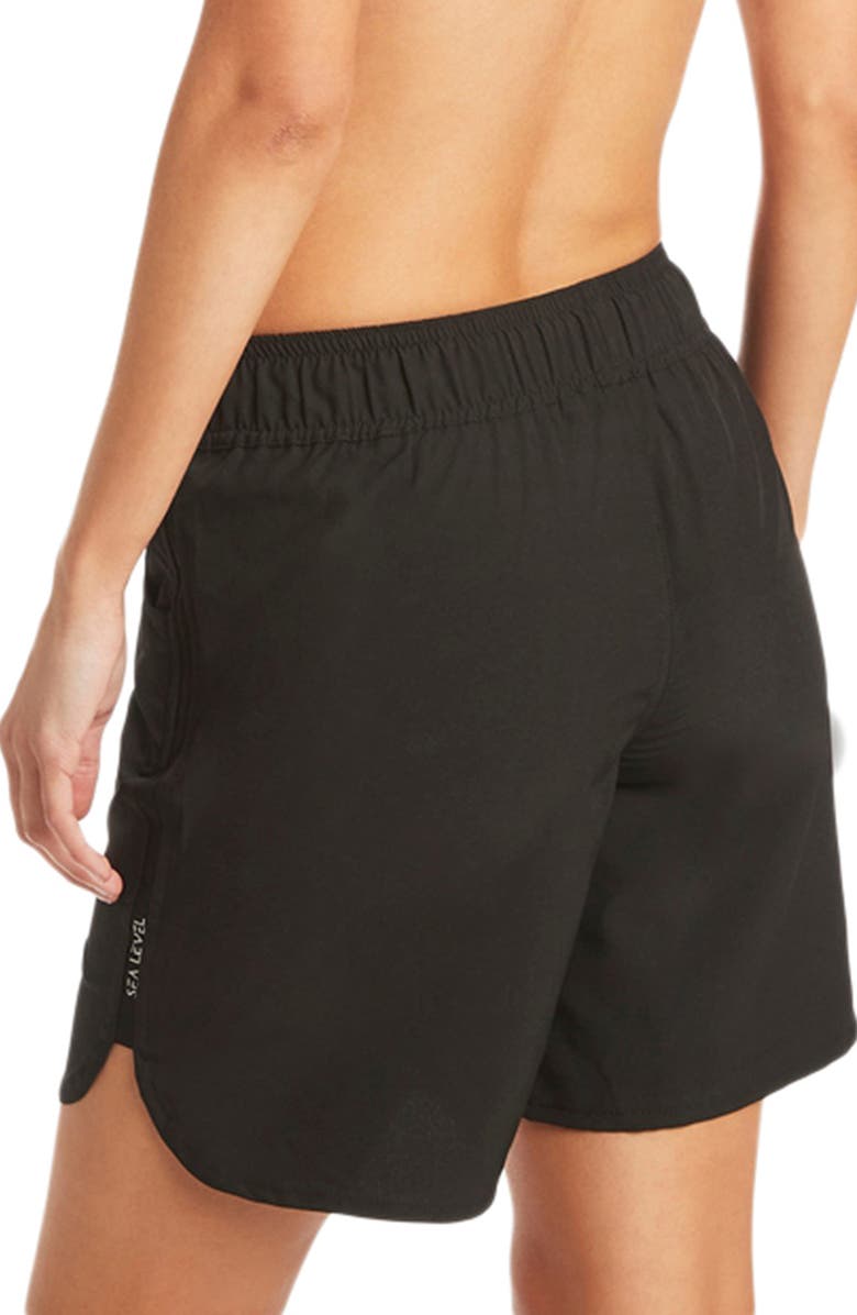 Sea Level 7-Inch Stretch Board Shorts, Alternate, color,