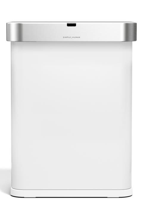 58-Liter Rectangular Sensor Can with Voice + Motion Sensor