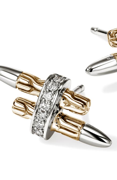 John Hardy Spear Stud Earrings In Gold