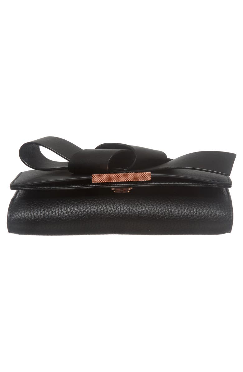 Ted Baker London Giant Knot Matinée Wallet on a Chain, Alternate, color, 