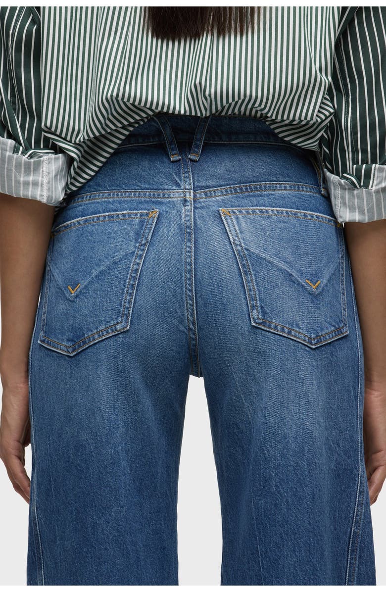 Hudson Jeans James Seamed Wide Leg, Alternate, color, Glee