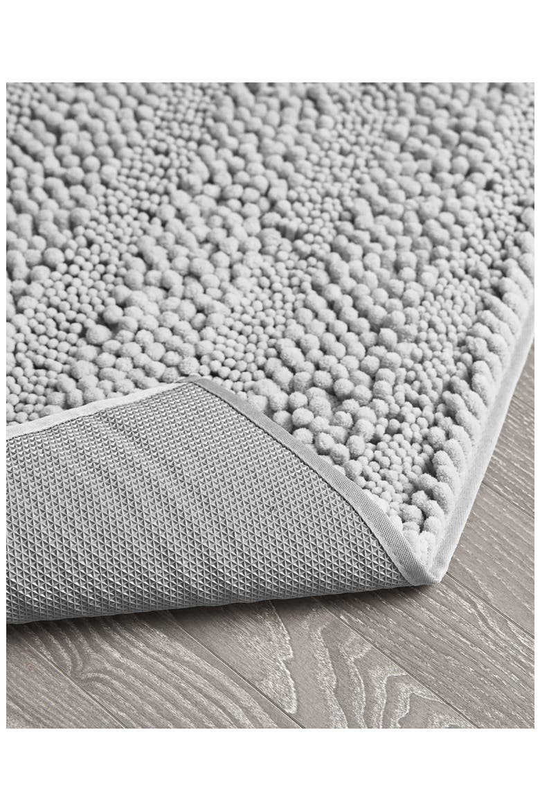 Chenille Set of 2 Bath Rugs, Alternate, color, LIGHT GREY