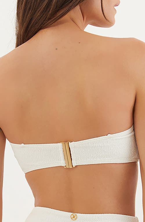 Vix Swimwear Firenze Becky Bandeau Bikini Top In White