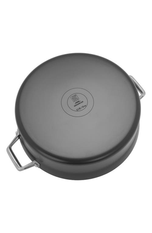 Zwilling Motion Hard Anodized Nonstick 8.5-quart Dutch Oven In Black