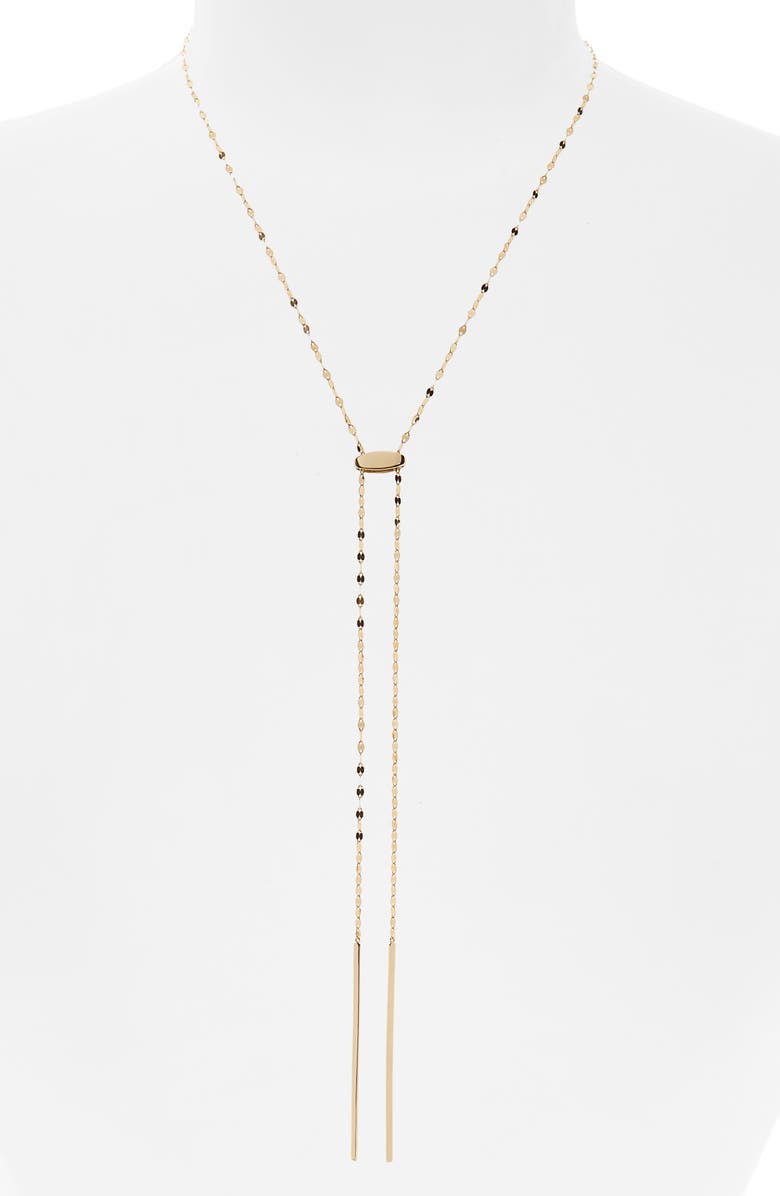 LANA Jewelry Blake Tie Up Lariat Necklace, Alternate, color,